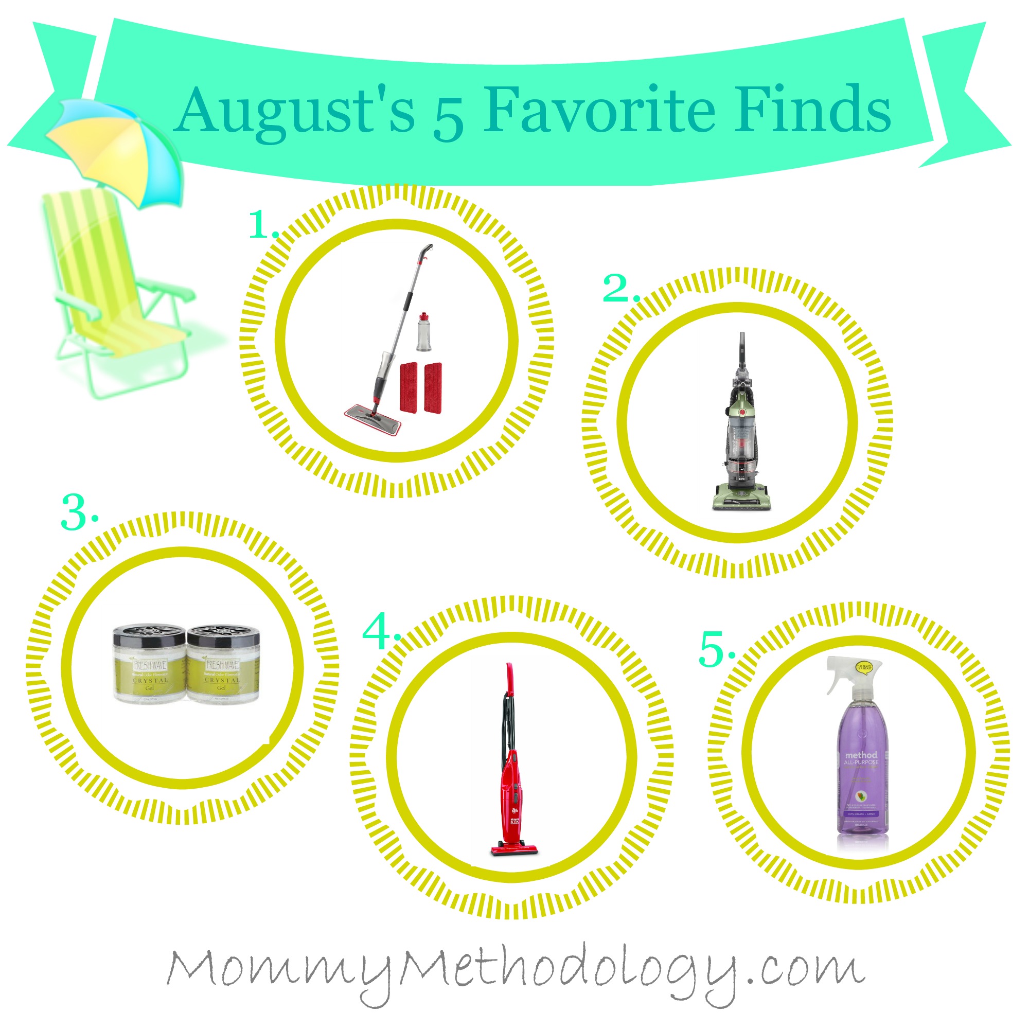 August's 5 Favorite Finds