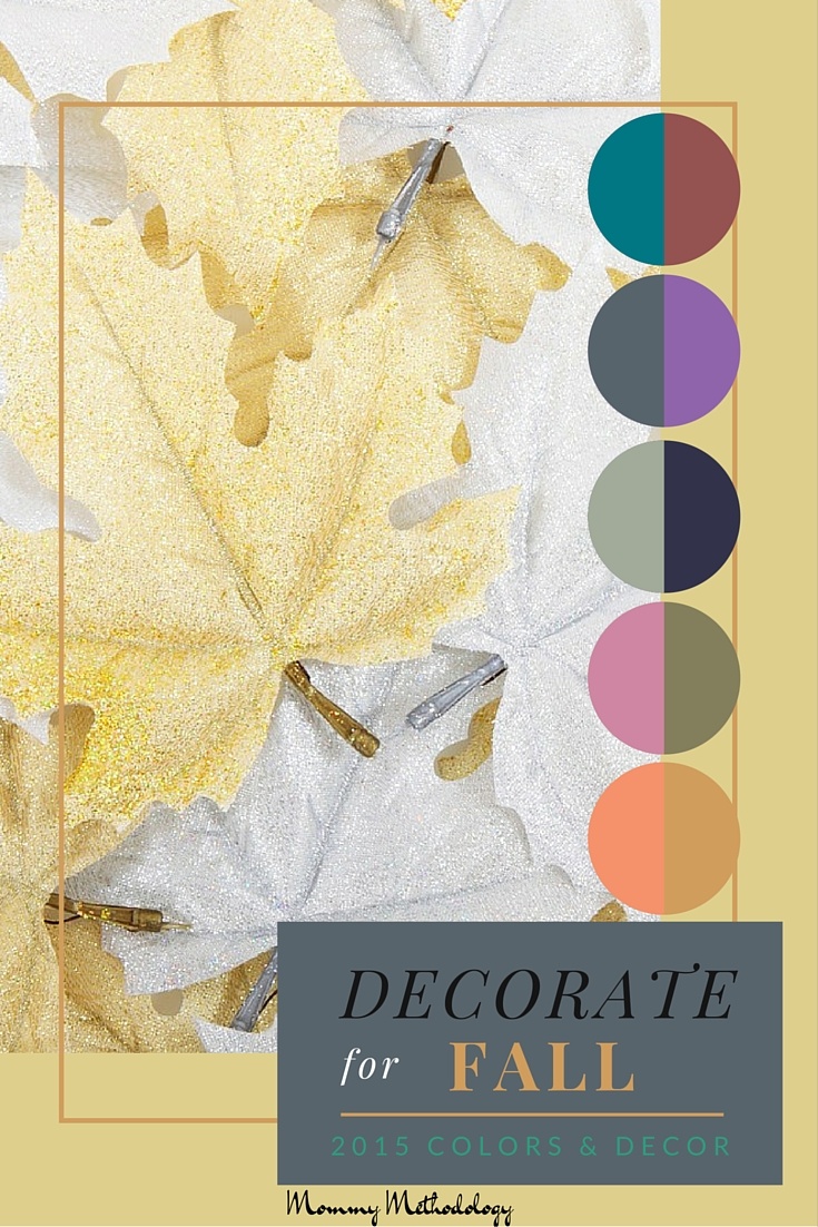 Get Inspired to Decorate for Fall. See top 10 colors of season for 2015 along with photos of decor inspiration & get a Free Art Print!