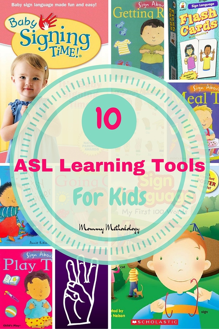 Excellent Resource: 10 ASL Learning Tools For Kids & #infographic detailing benefits of signing with ALL children