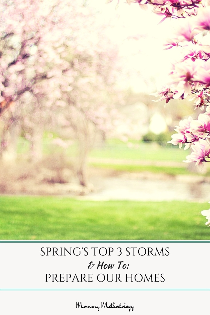 Spring's Top 3 Storms and How To Prepare Our Homes